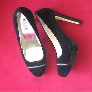 Michael Kors suede black shoes